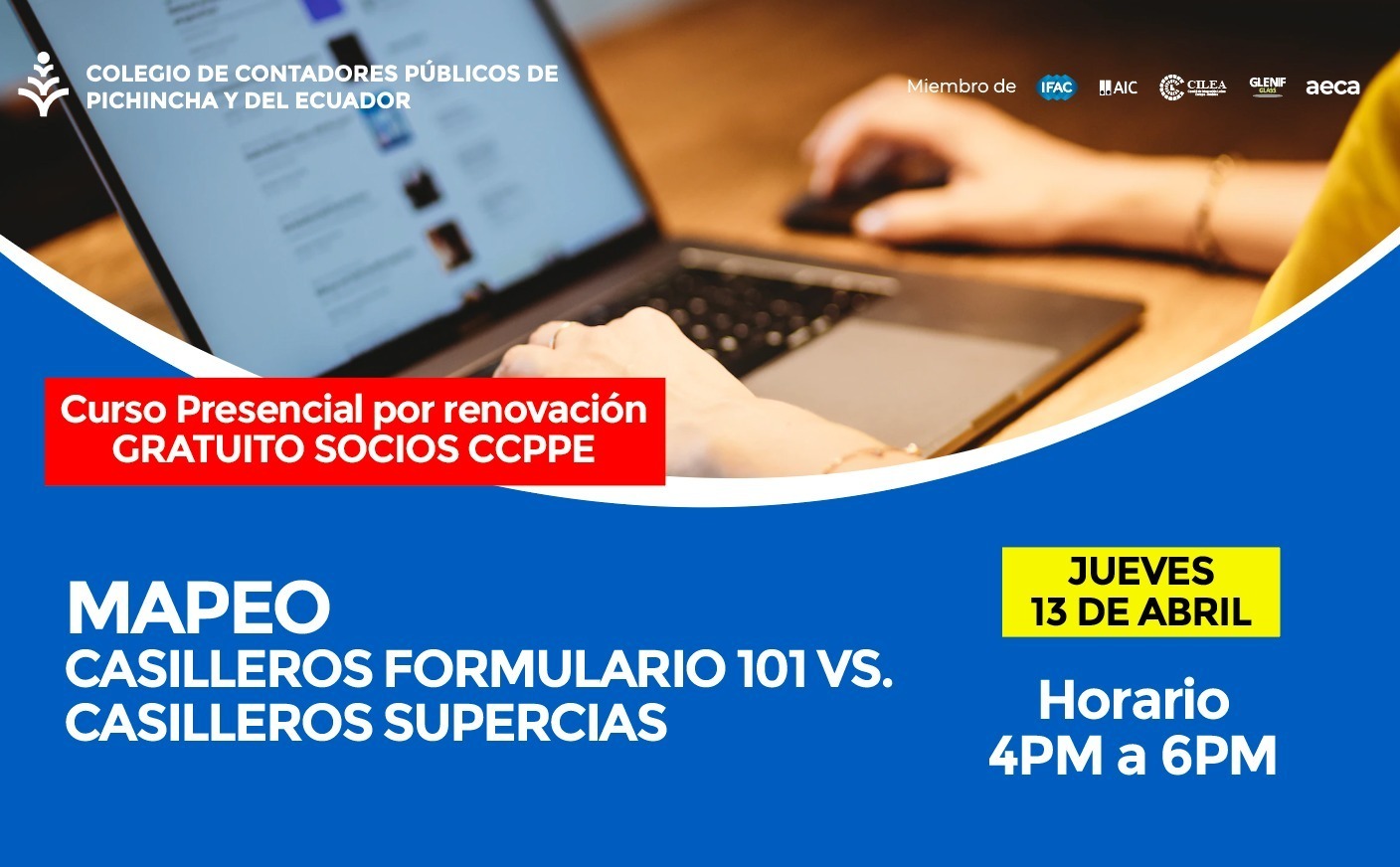 Colegio de contadores p blicos de pichincha y del ecuador renovaci n