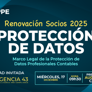 RENOVACIÓN PRESENCIAL: Marco Legal para Protección de Datos - 17 diciembre 2025