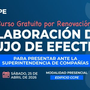 RENOVACIÓN PRESENCIAL: Elaboración de Flujo de Efectivo - 25 abril 2026