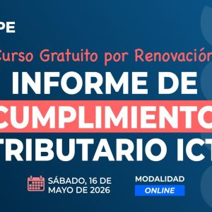 RENOVACIÓN ON LINE: Informe de Cumplimiento Tributario - 16 mayo 2026
